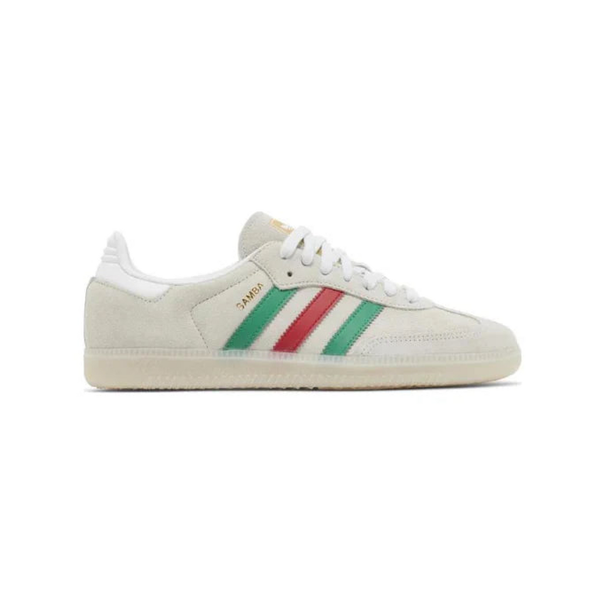 Adidas Samba OG 'Crystal White Green Scarlet'