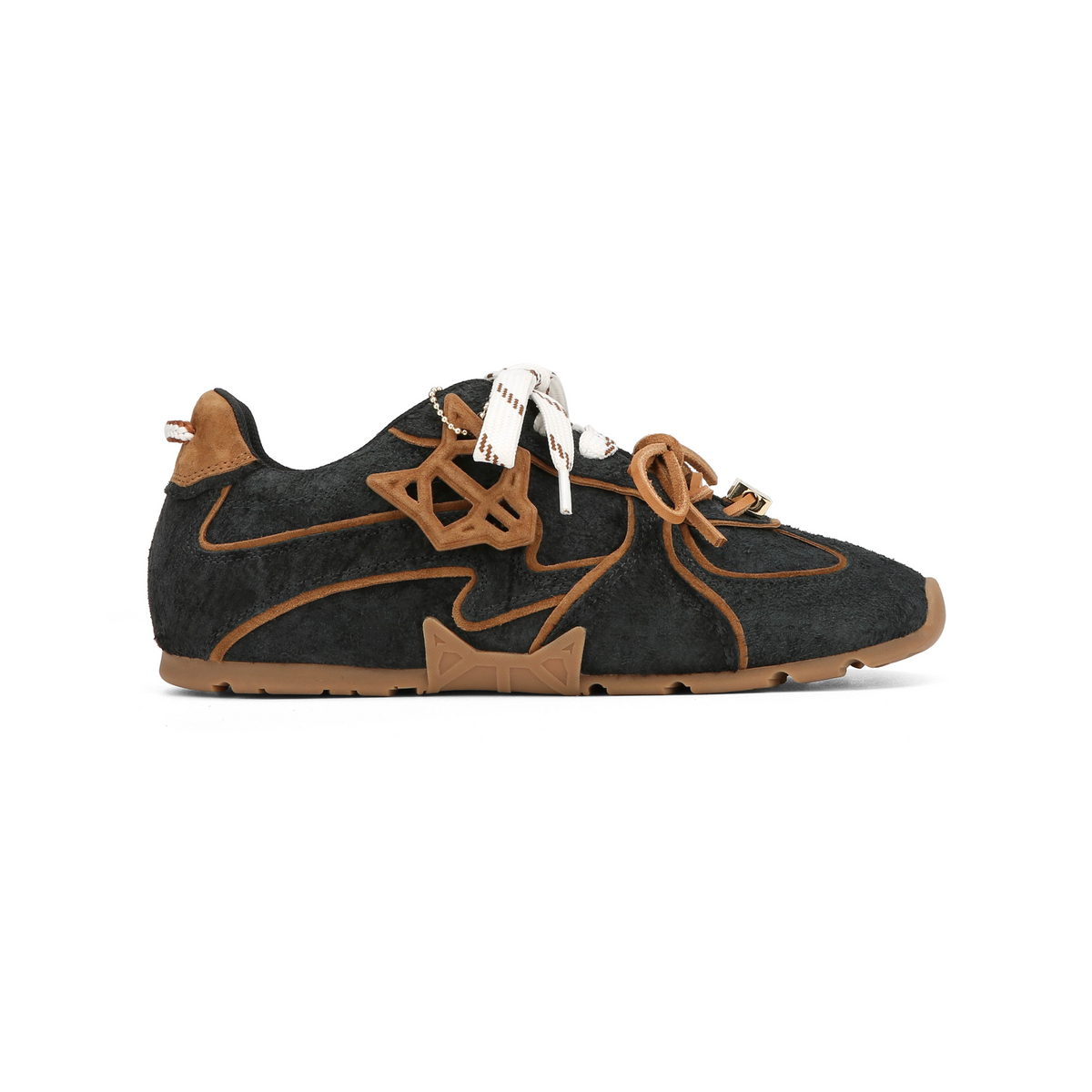 Adored Navy Tie Dye Suede