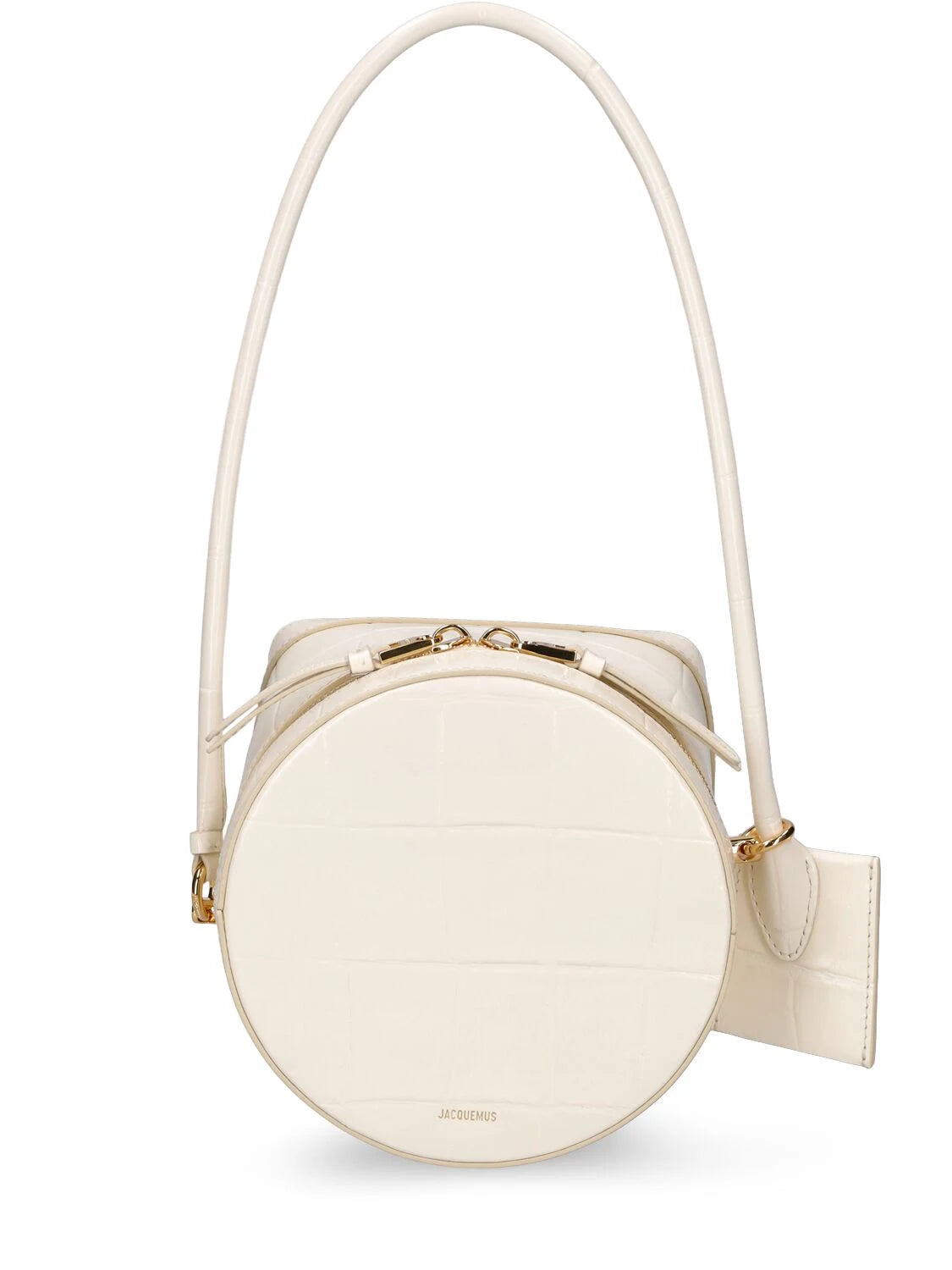 Jacquemus Jacquemus Le Vanito croc embossed leather bag - Bags | Shop From The Mirage