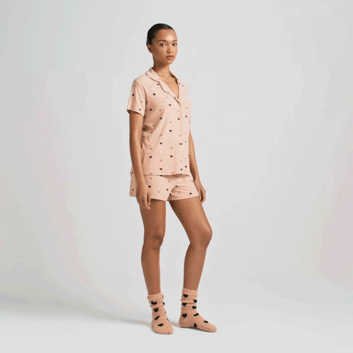 Soft Lounge Short Sleep Set