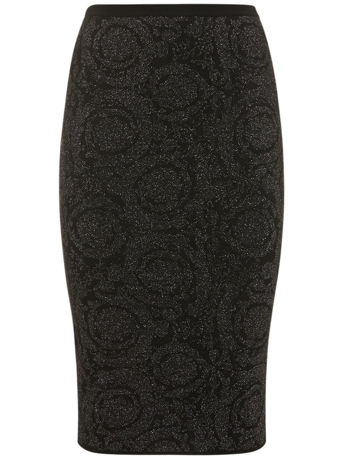 Versace Versace Barocco lurex knit midi skirt - Size: XS Skirts | Shop From The Mirage