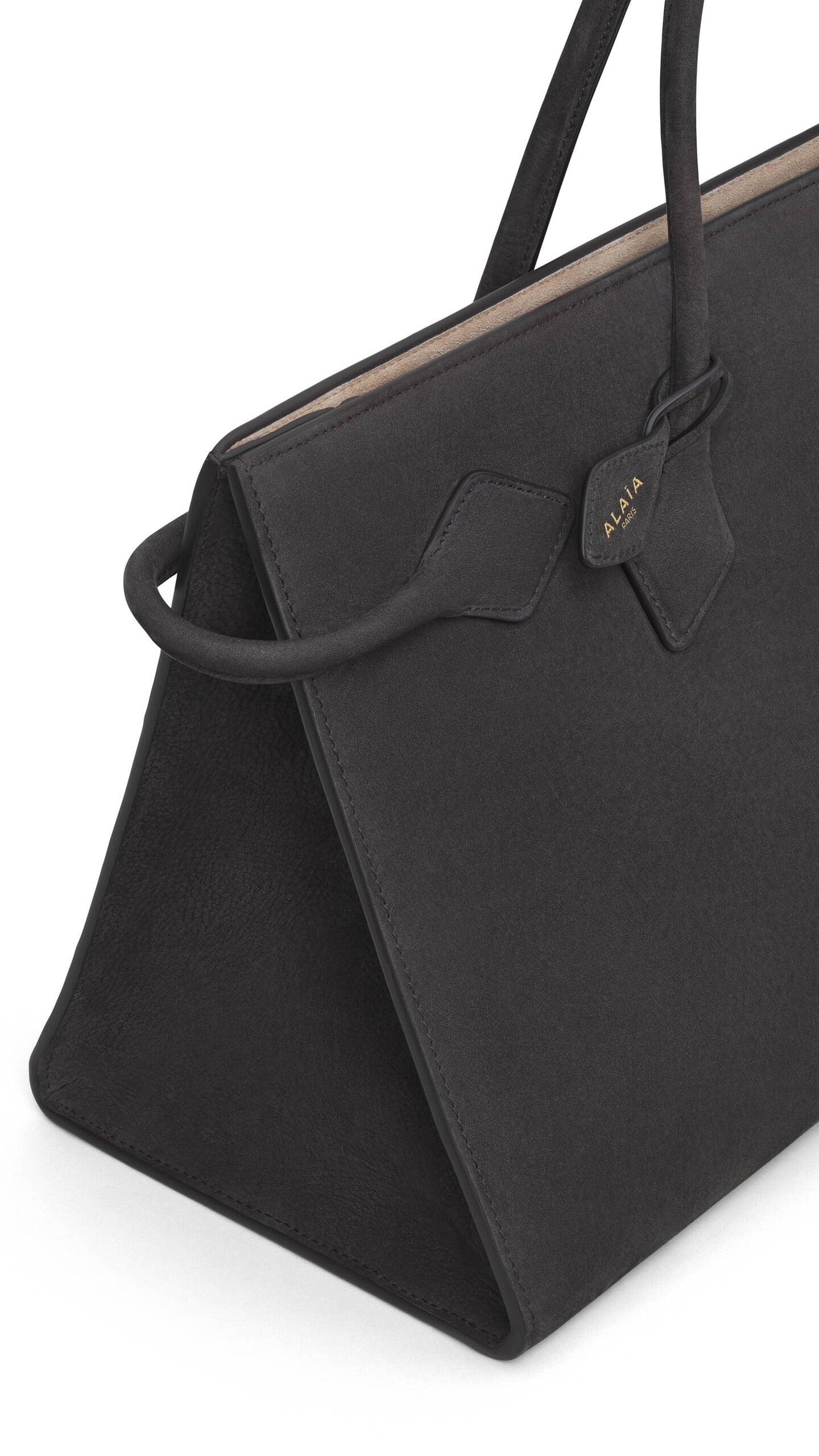 LE TECKEL TOTE BAG IN NUBUCK