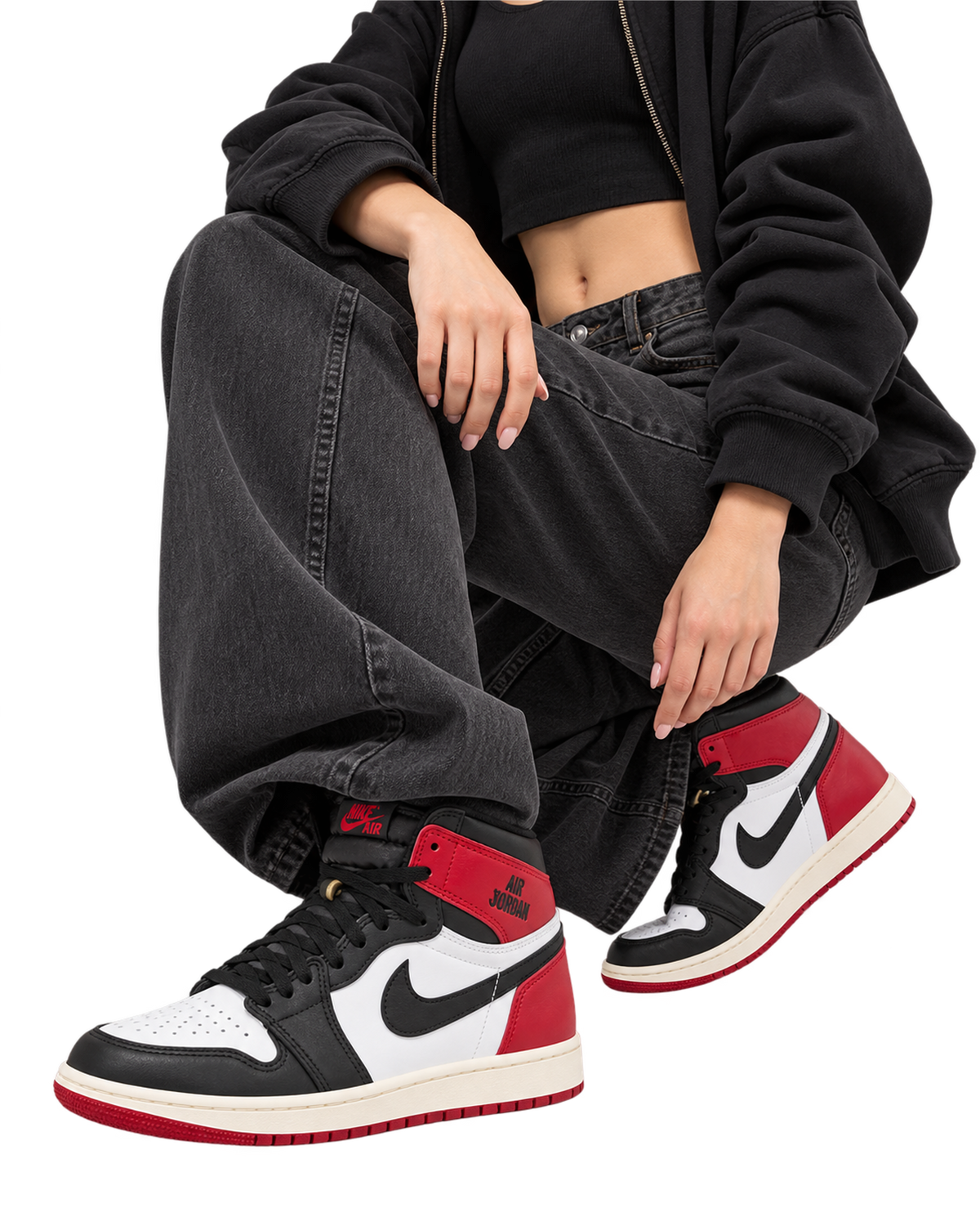 Air Jordan 1 Retro High OG 'Black Toe Reimagined'