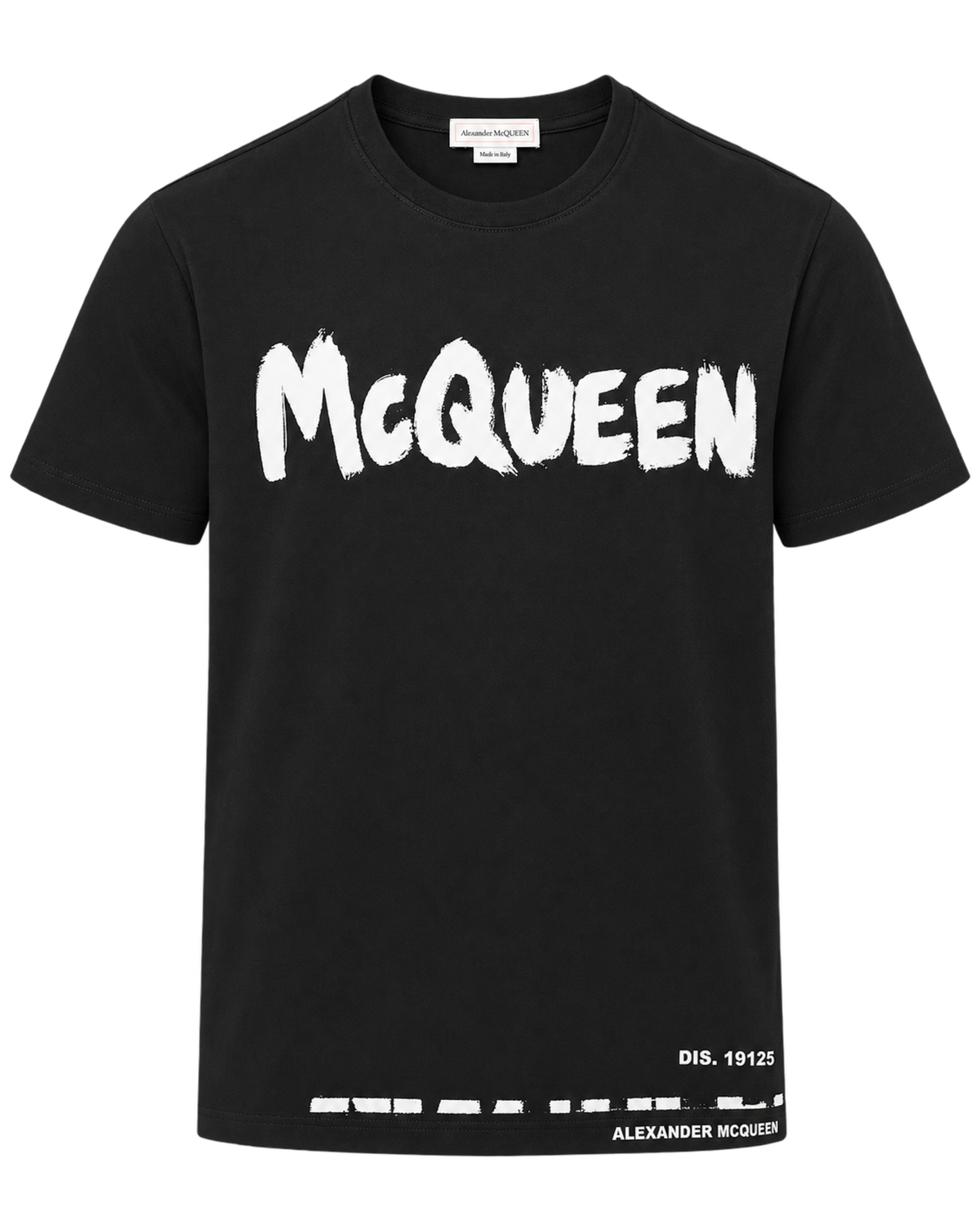Alexander McQueen Men's Graffiti Logo T-Shirt