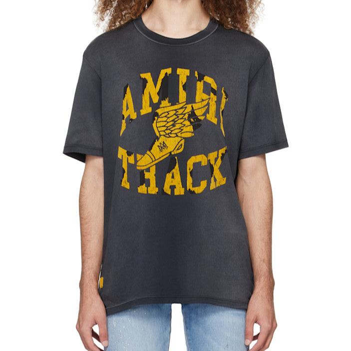 Amiri AMIRI Black 'Track' T-Shirt - Size: XS T-Shirts | Shop From The Mirage