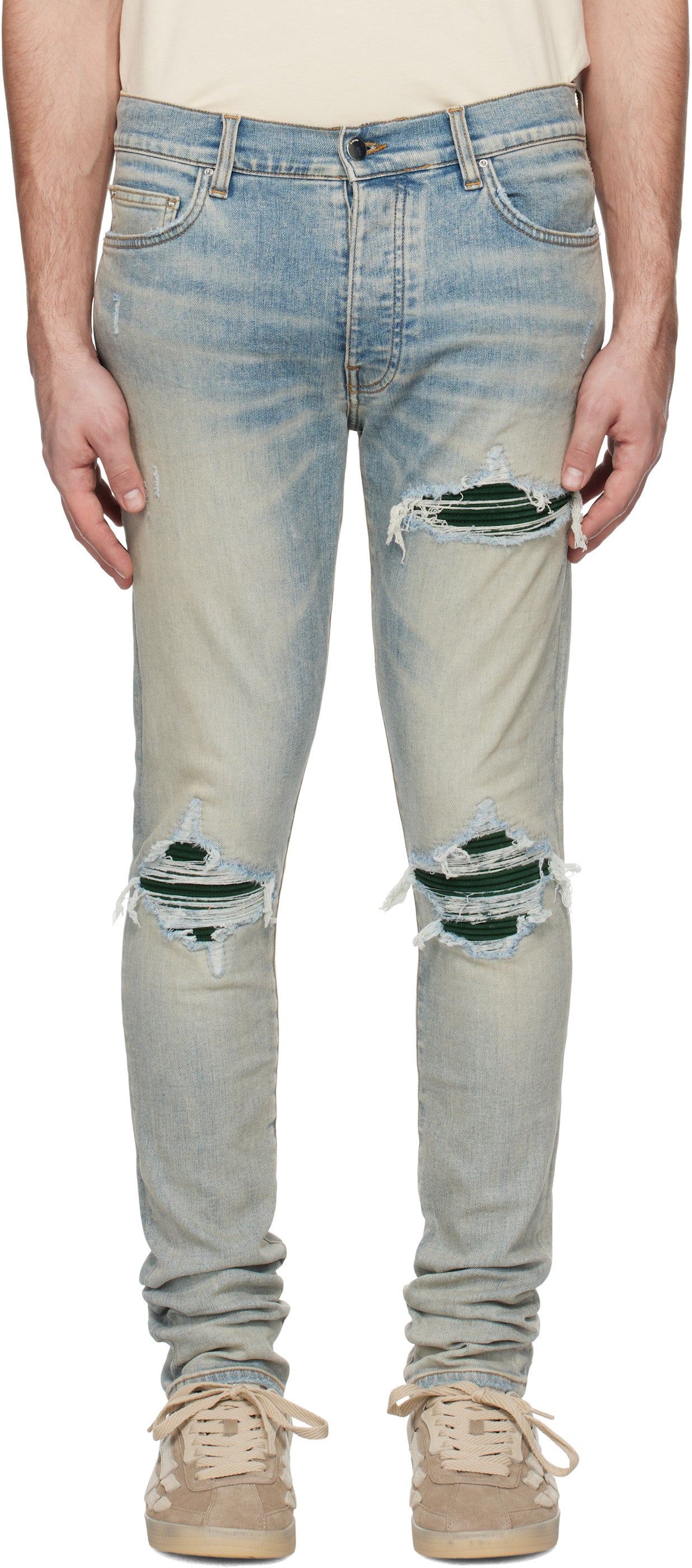 AMIRI Blue Suede MX1 Jeans