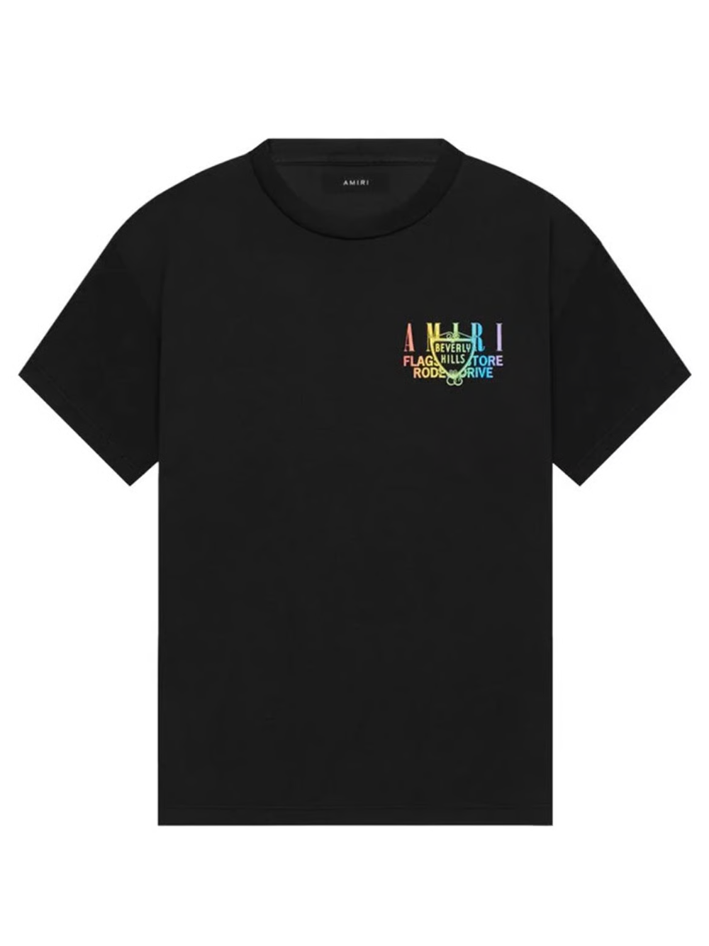 Amiri XO Beverly Hills Black T-Shirt