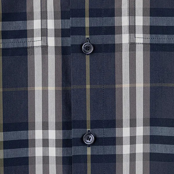 Burberry Men's Check In Shirt Camisa