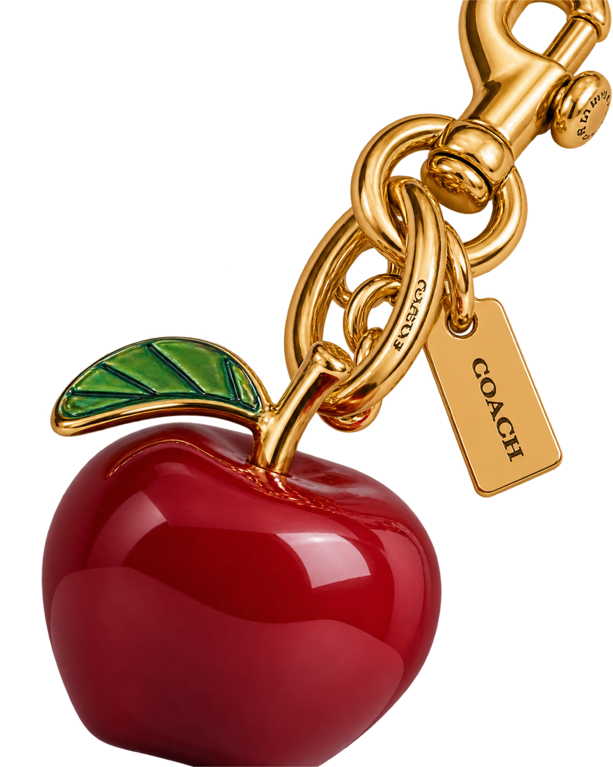 Apple Bag Charm