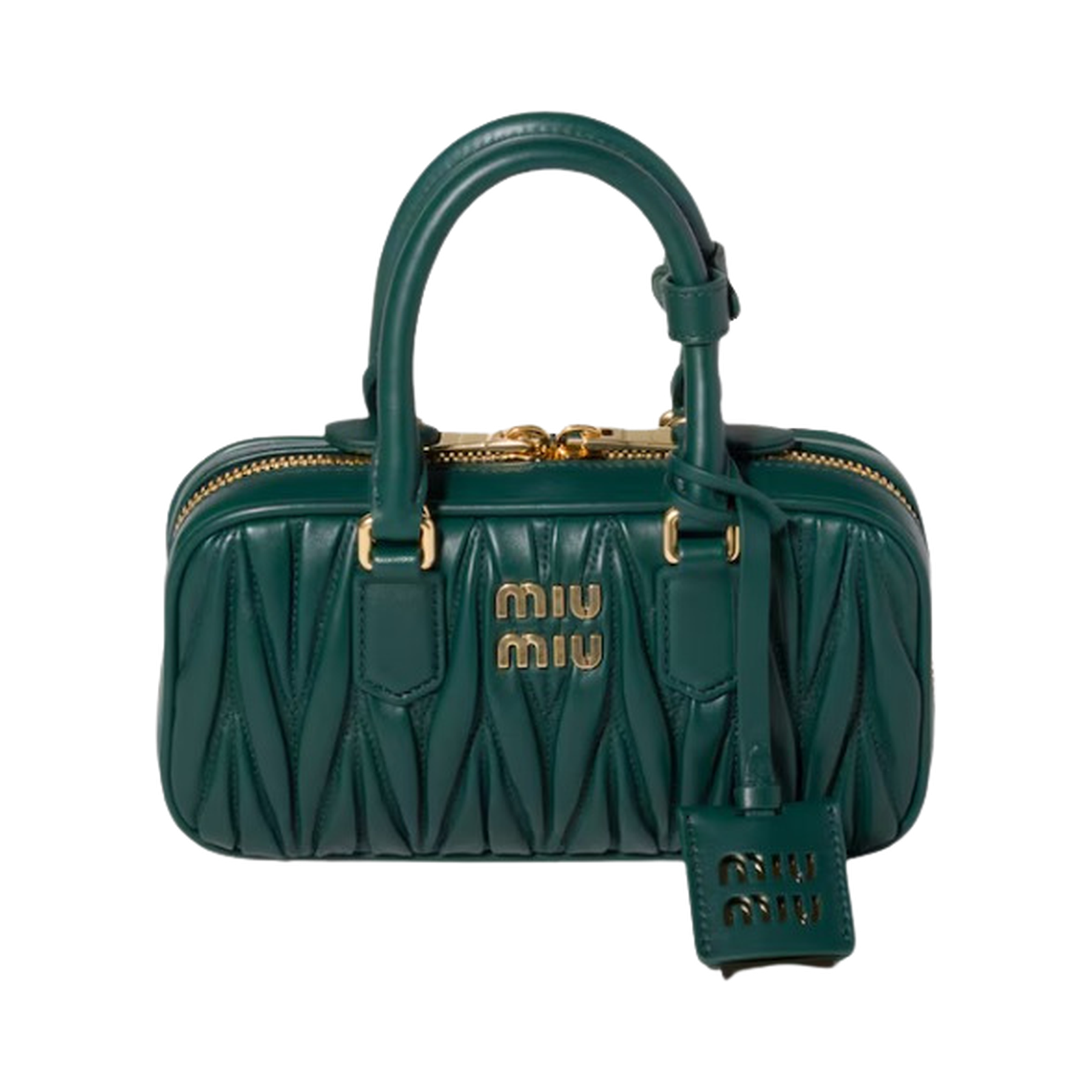 Arcadie matelassé nappa leather mini-bag