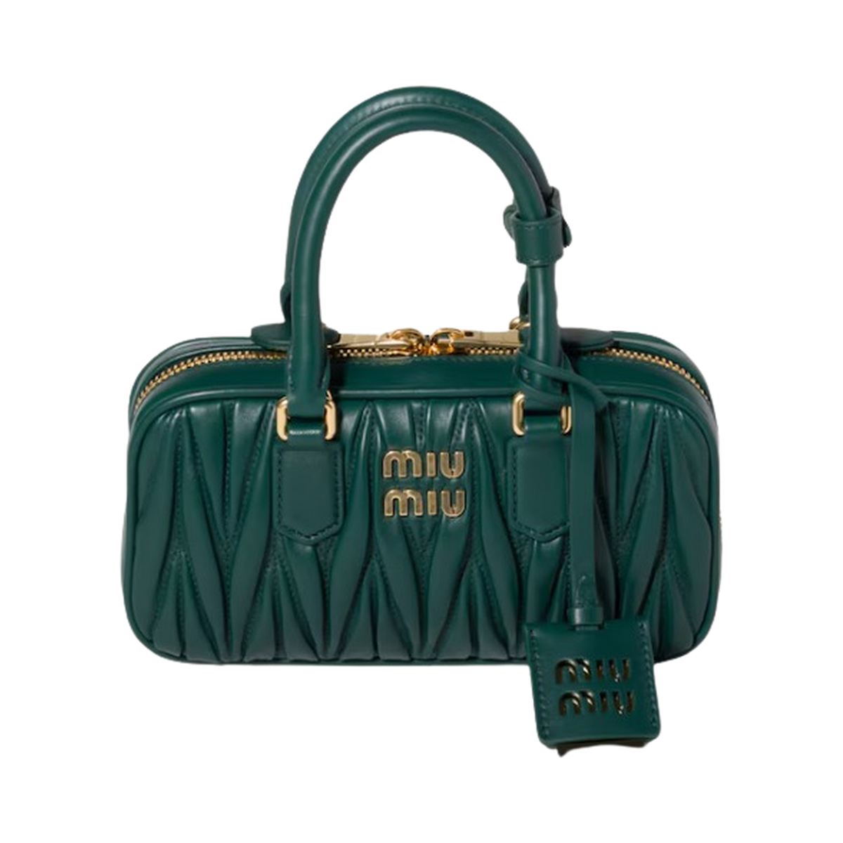 Arcadie matelassé nappa leather mini-bag