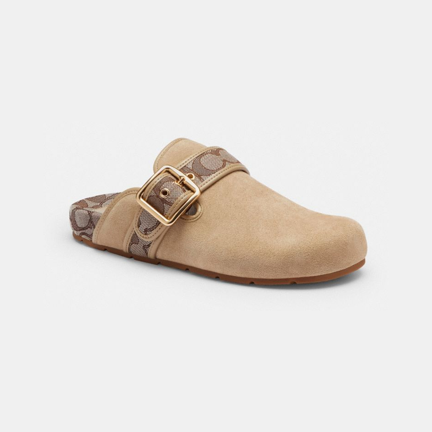 Archival Buckle Clog In Signature Jacquard