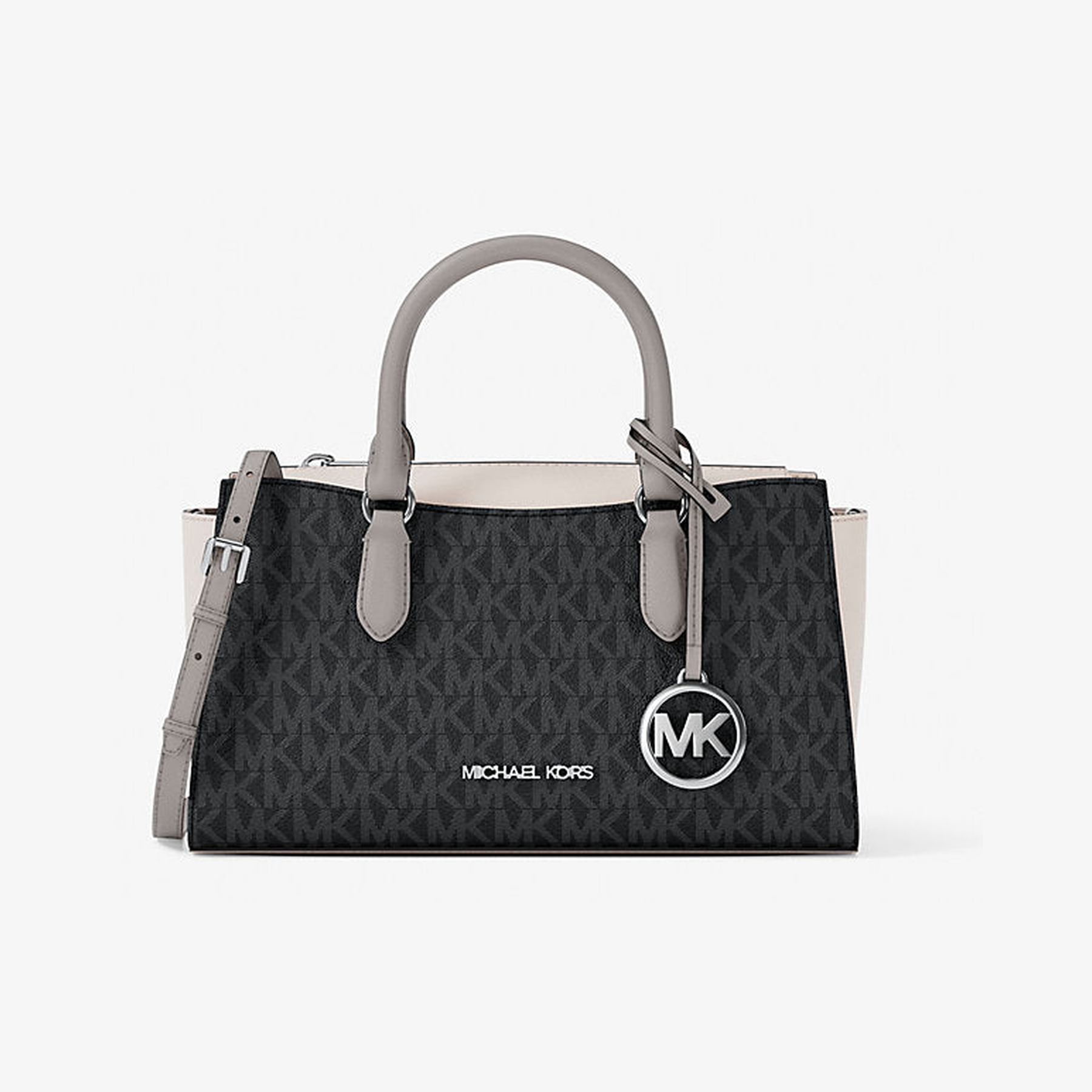 Arden Small Color-Block Signature Logo Messenger Bag