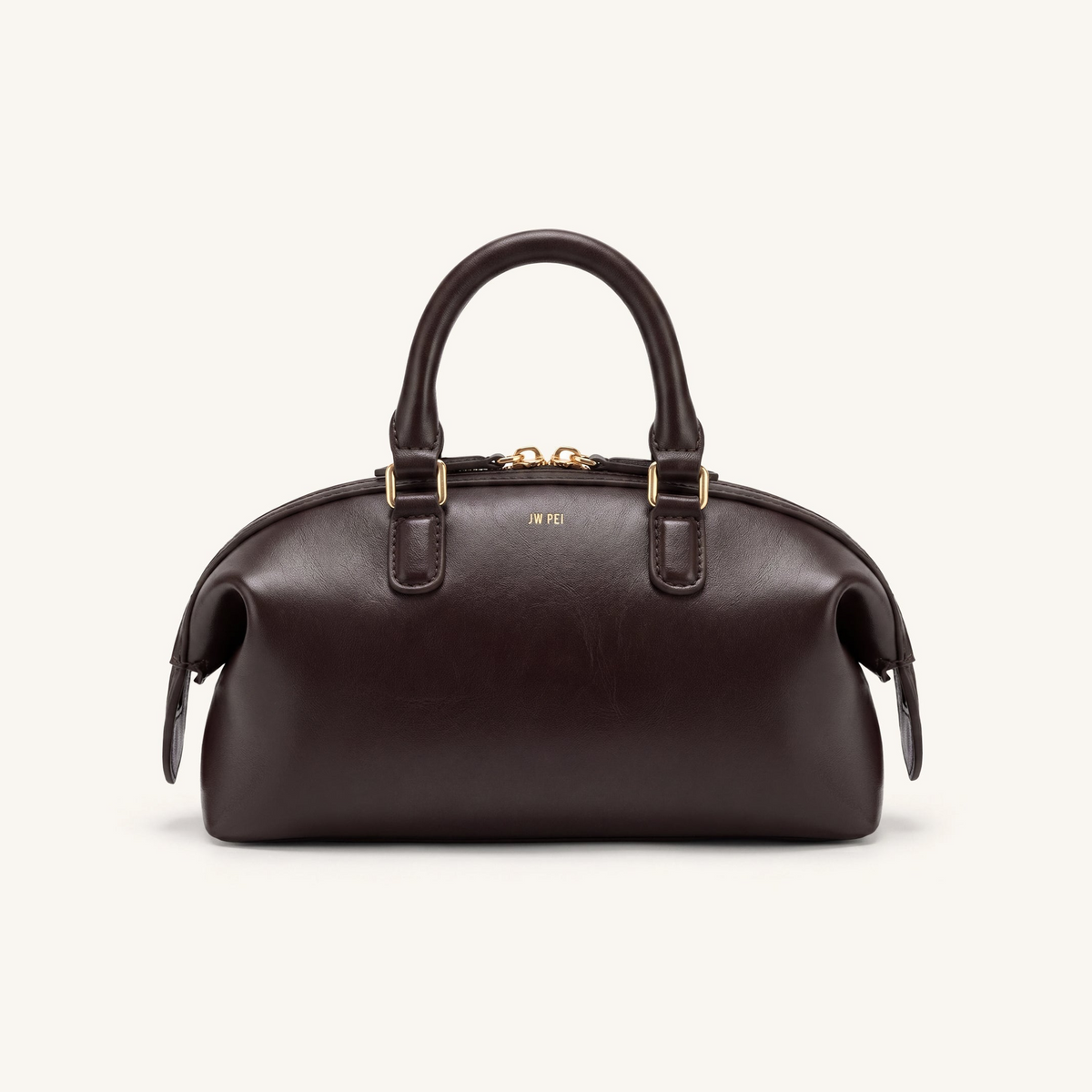 Arlo Top Handle Bag - Dark Brown