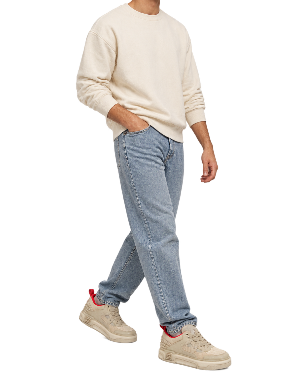 Astroloubi Leather And Suede Sneakers
