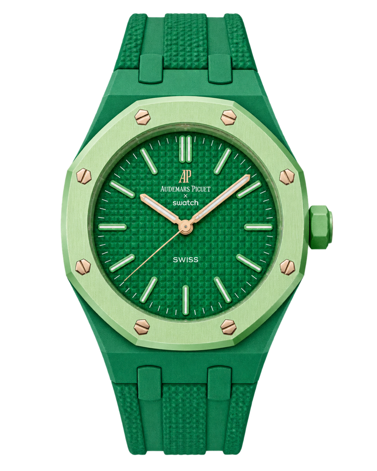 Audemars Piguet x Swatch Royal Pop "Green Eight"