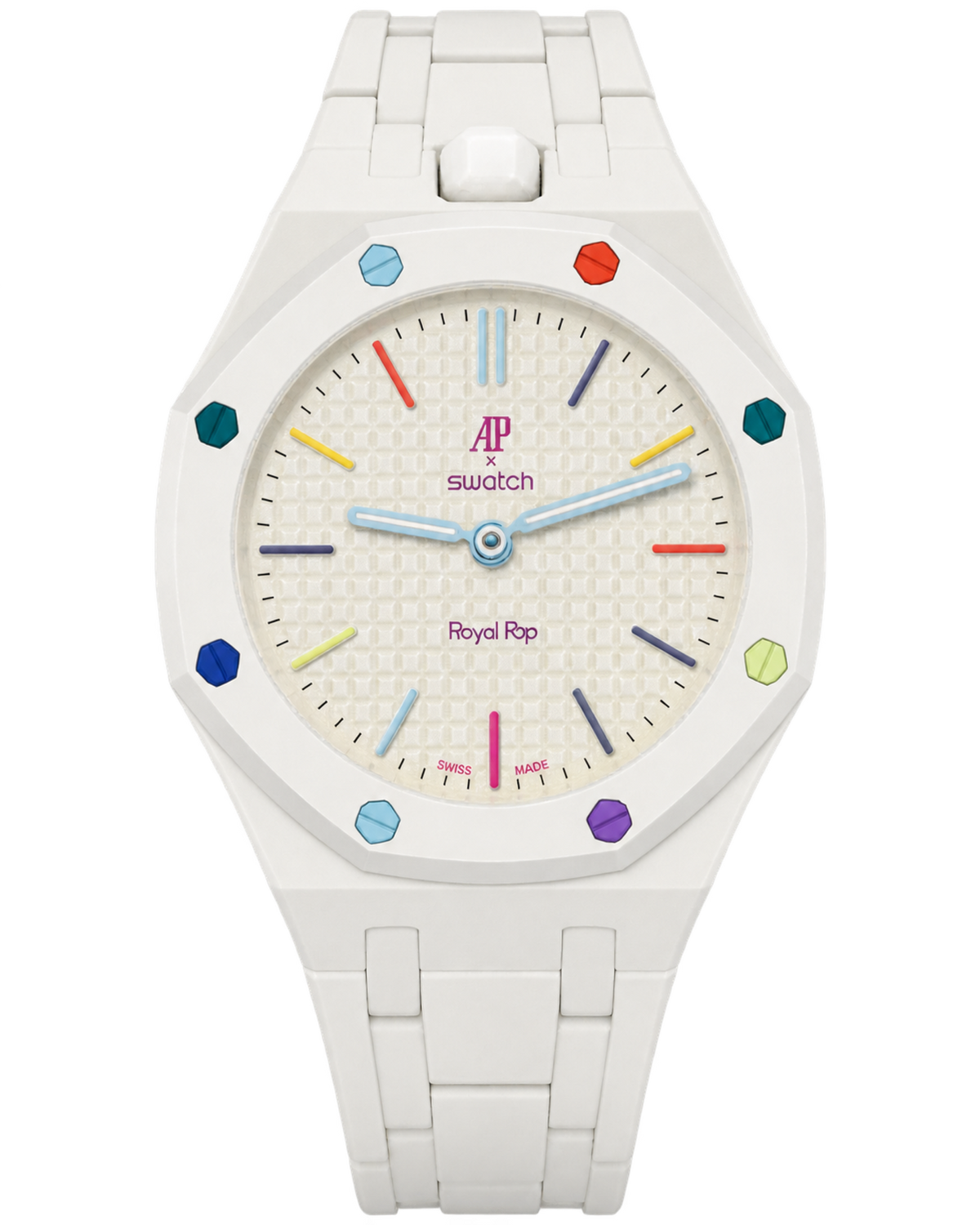 Audemars Piguet x Swatch Royal Pop "Huit Blanc"