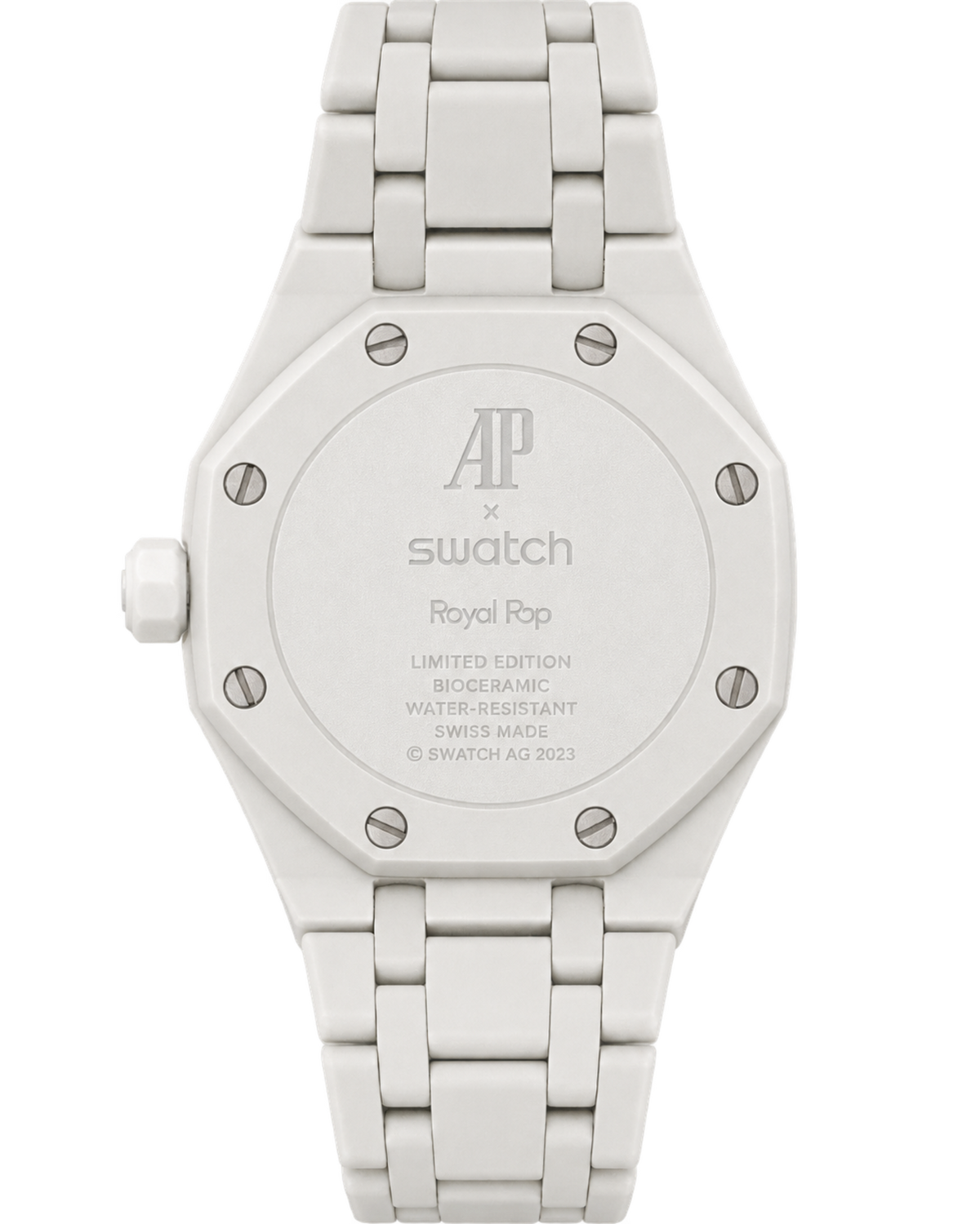 Audemars Piguet x Swatch Royal Pop "Huit Blanc"