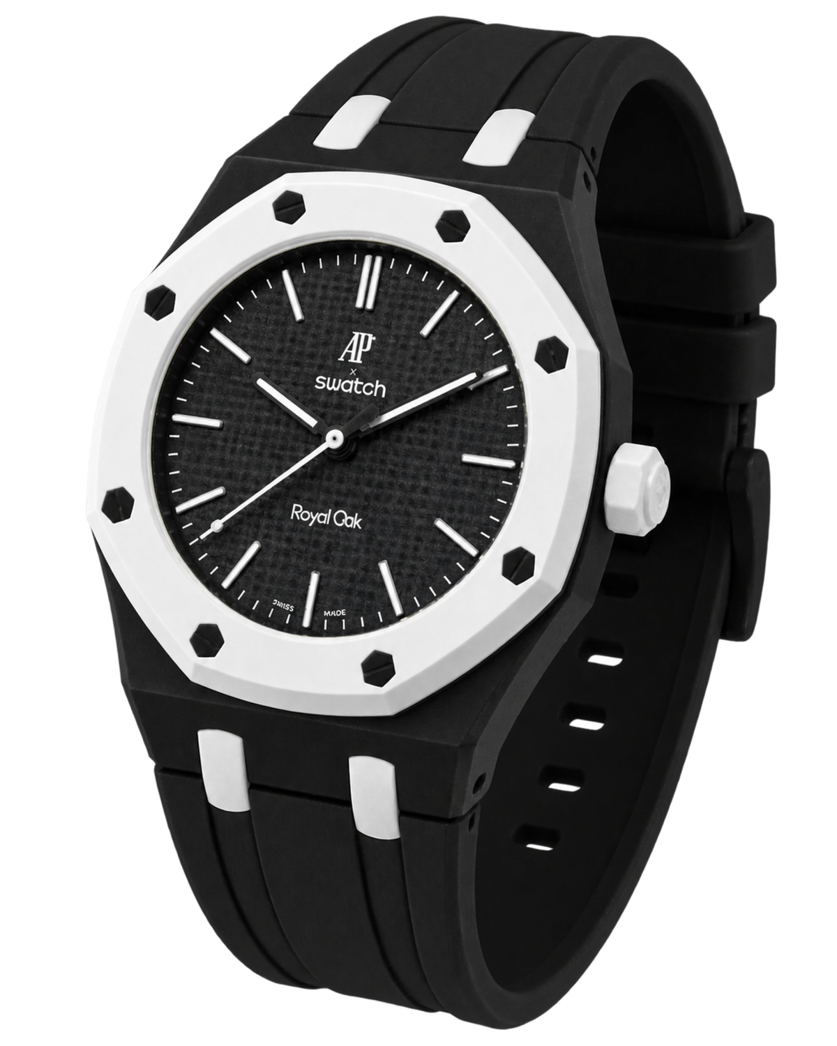 Audemars Piguet x Swatch Royal Pop "Ocho Negro"