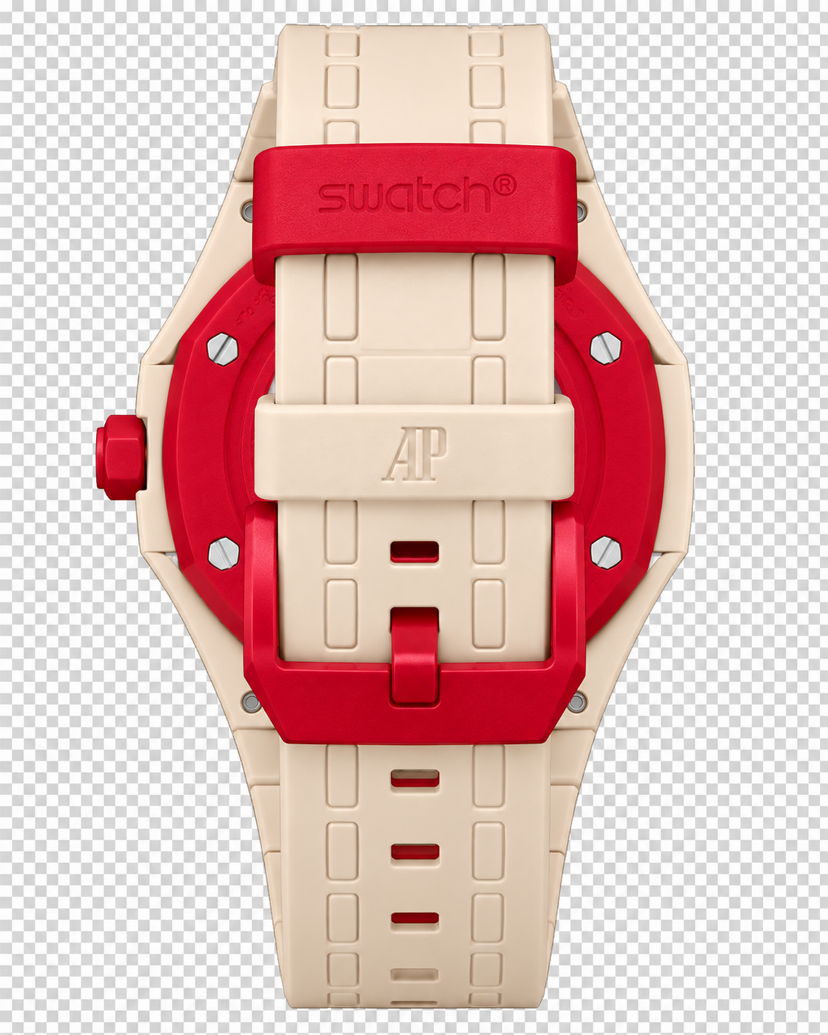 Audemars Piguet x Swatch Royal Pop "Otto Rosso"