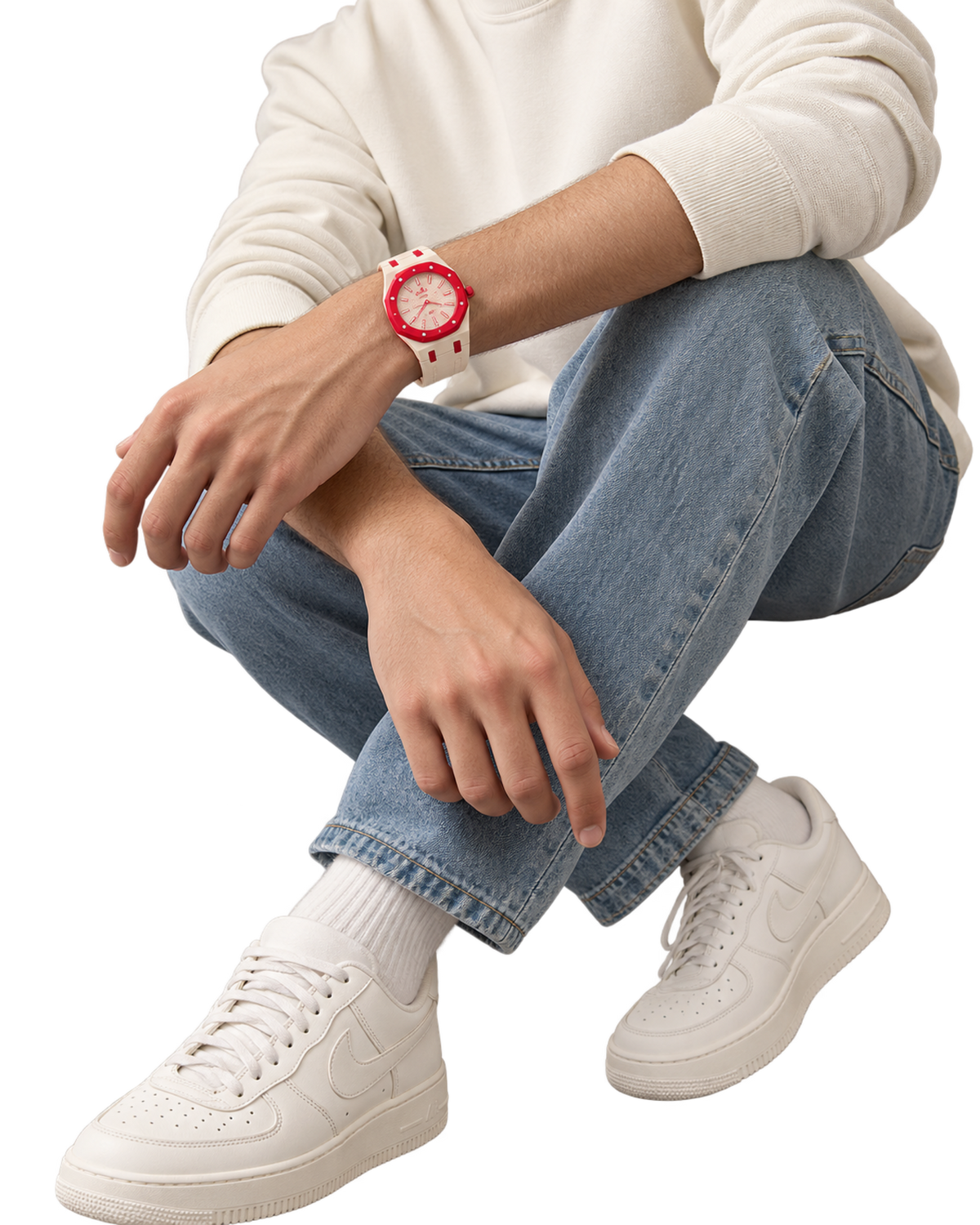 Audemars Piguet x Swatch Royal Pop "Otto Rosso"
