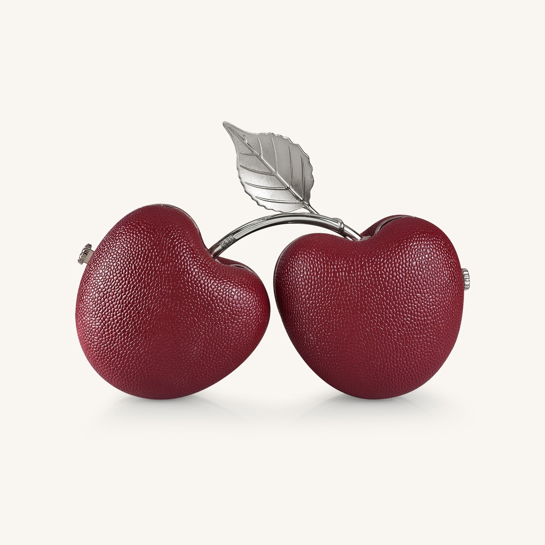 Aureline Cherry Shaped Clutch - Red