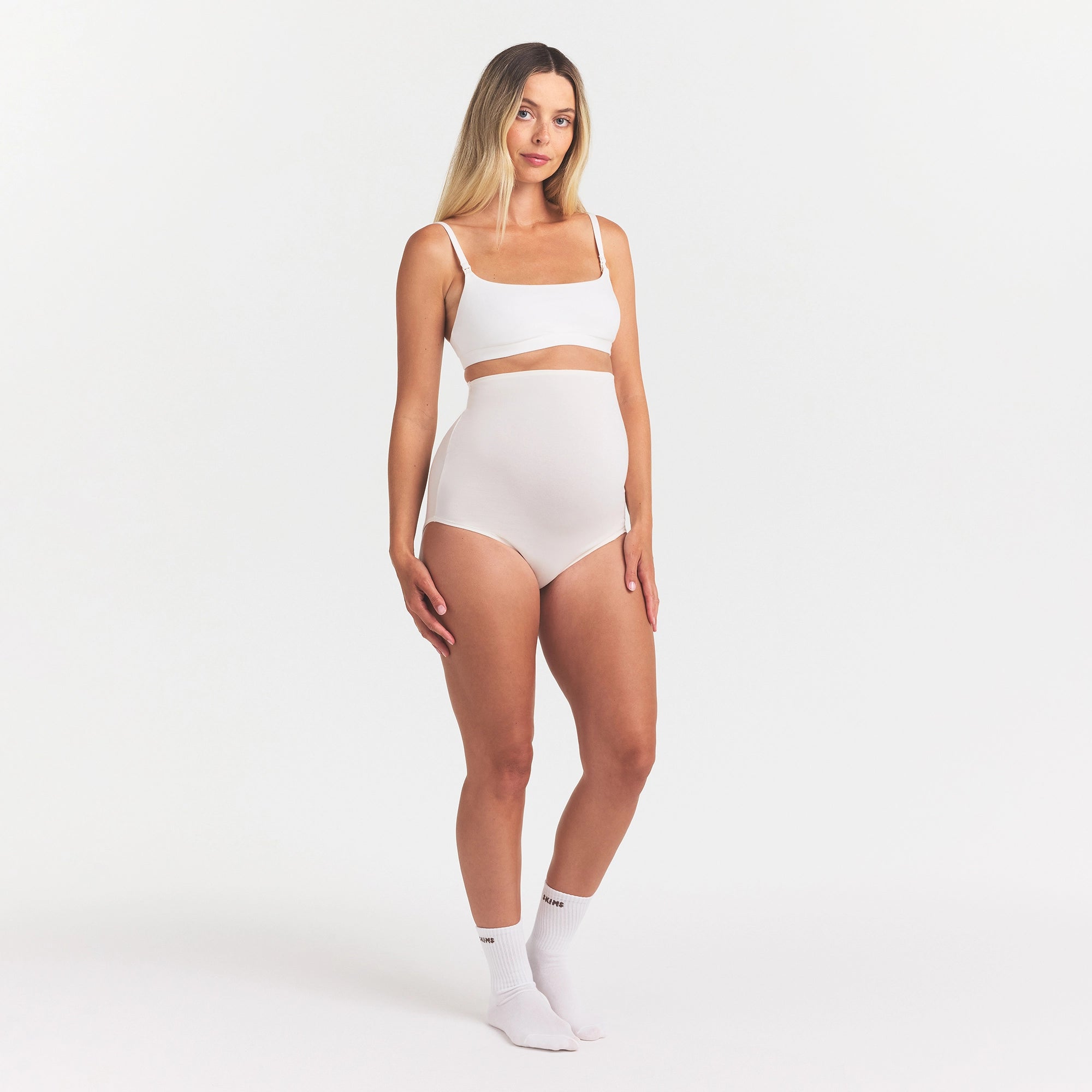 Cotton Jersey Maternity High-waisted Brief