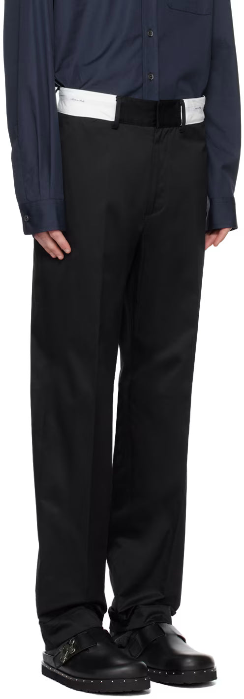 Black Sartorial Trousers