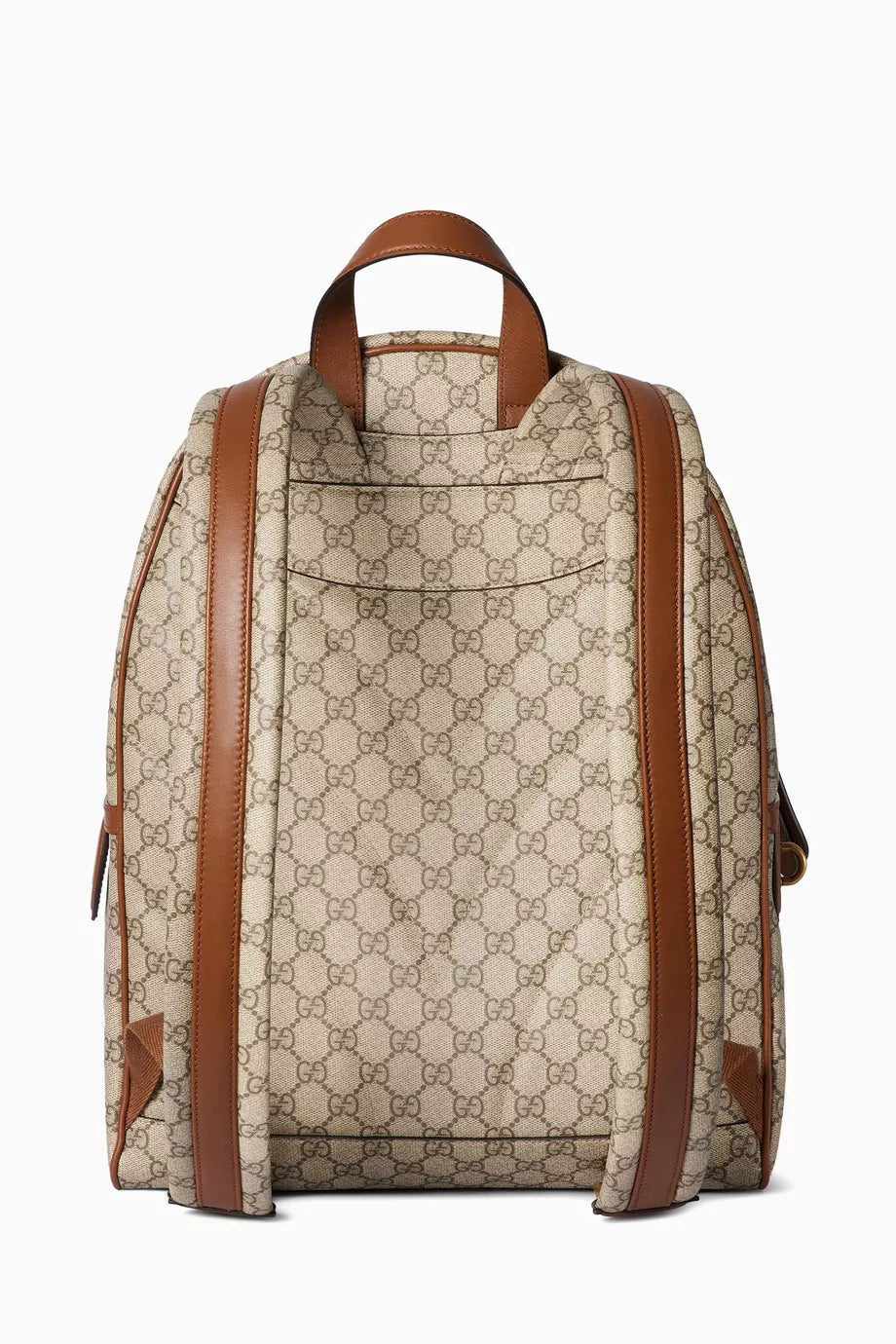 GG Emblem Medium Backpack in Monogram Canvas