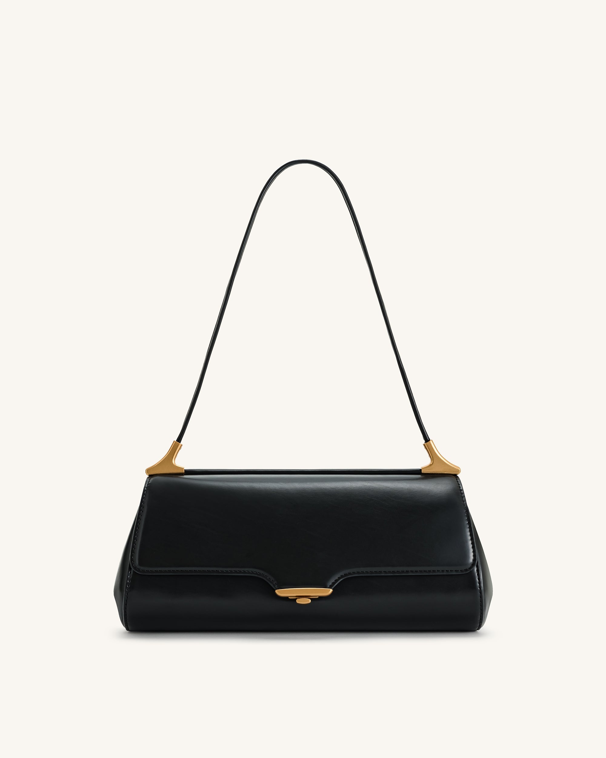 Eloise Shoulder Bag - Brown Canvas
