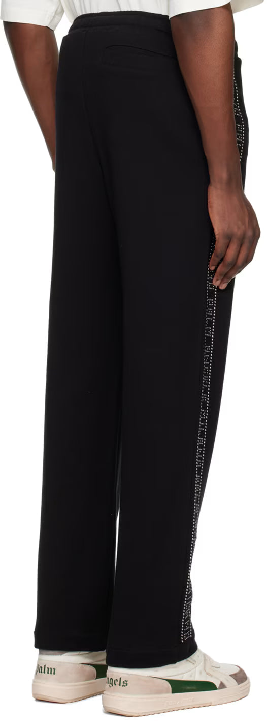 Black Studded Sweatpants