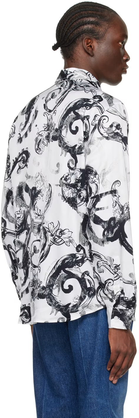 White Watercolour Shirt