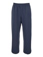 Fendi Blue Pants with All-Over Embossed FF Motif and Elastic Waist in Cotton Blend Man