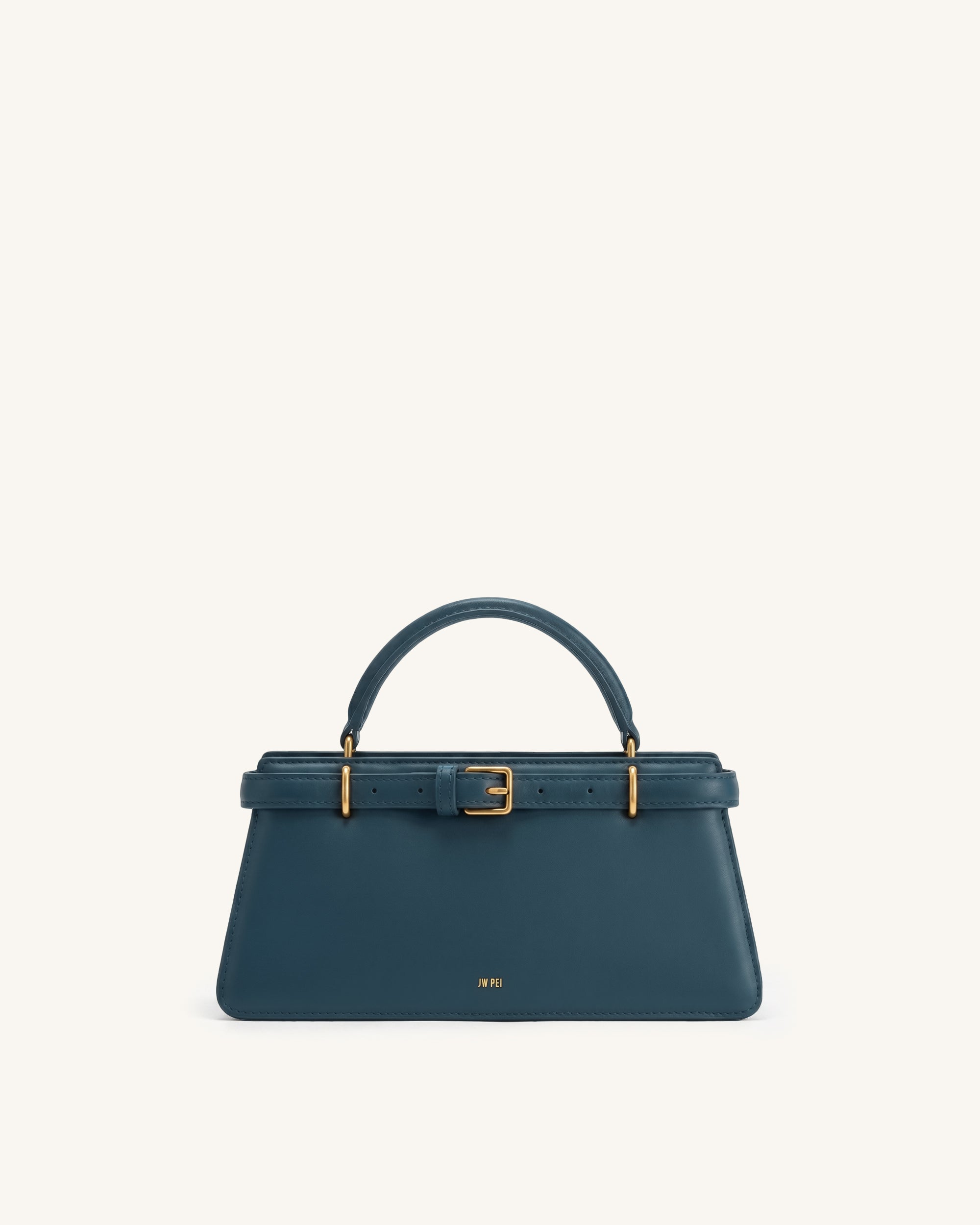 Elena Classic Top Handle Bag - Navy