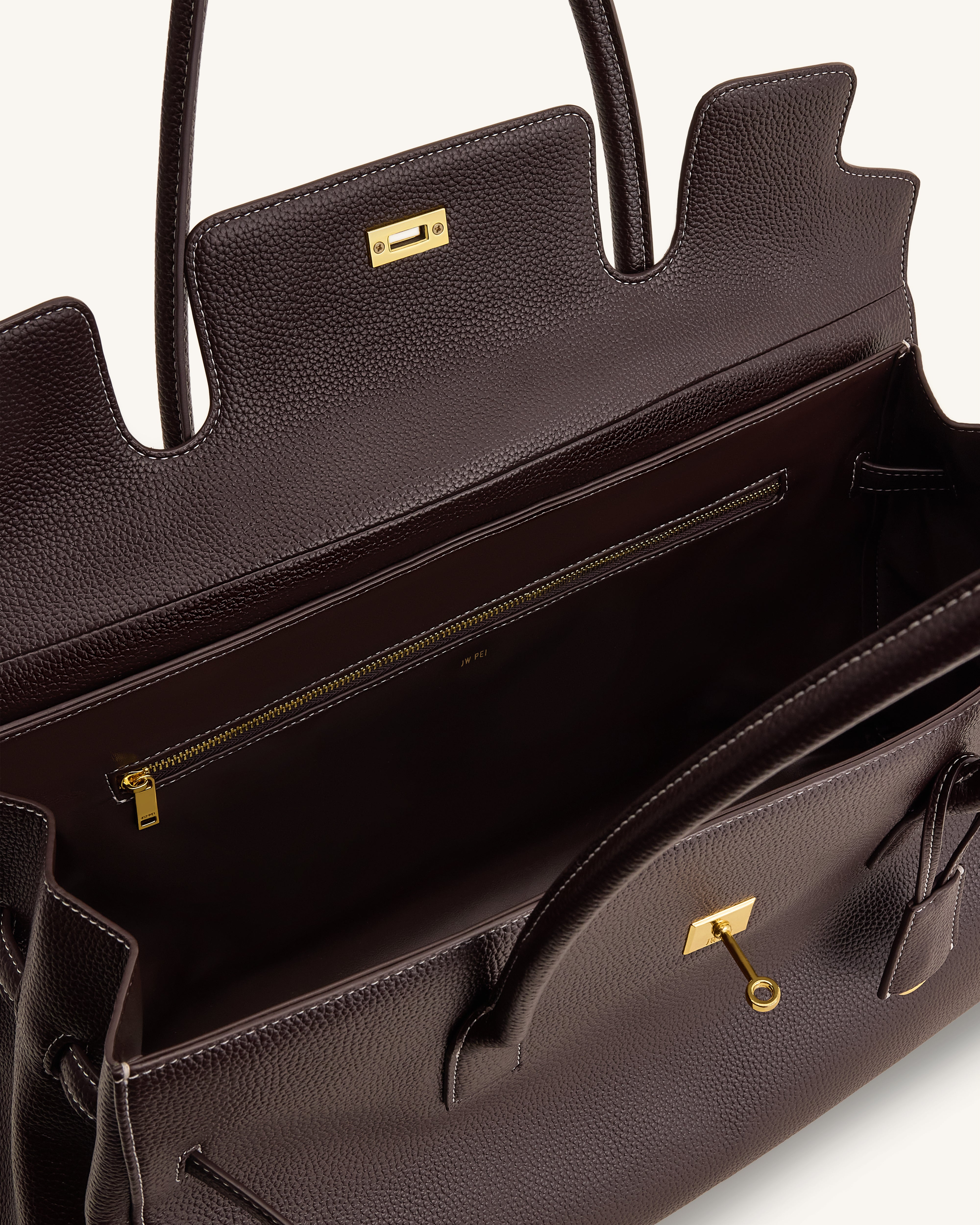 Yara Large Shoulder Bag - Black