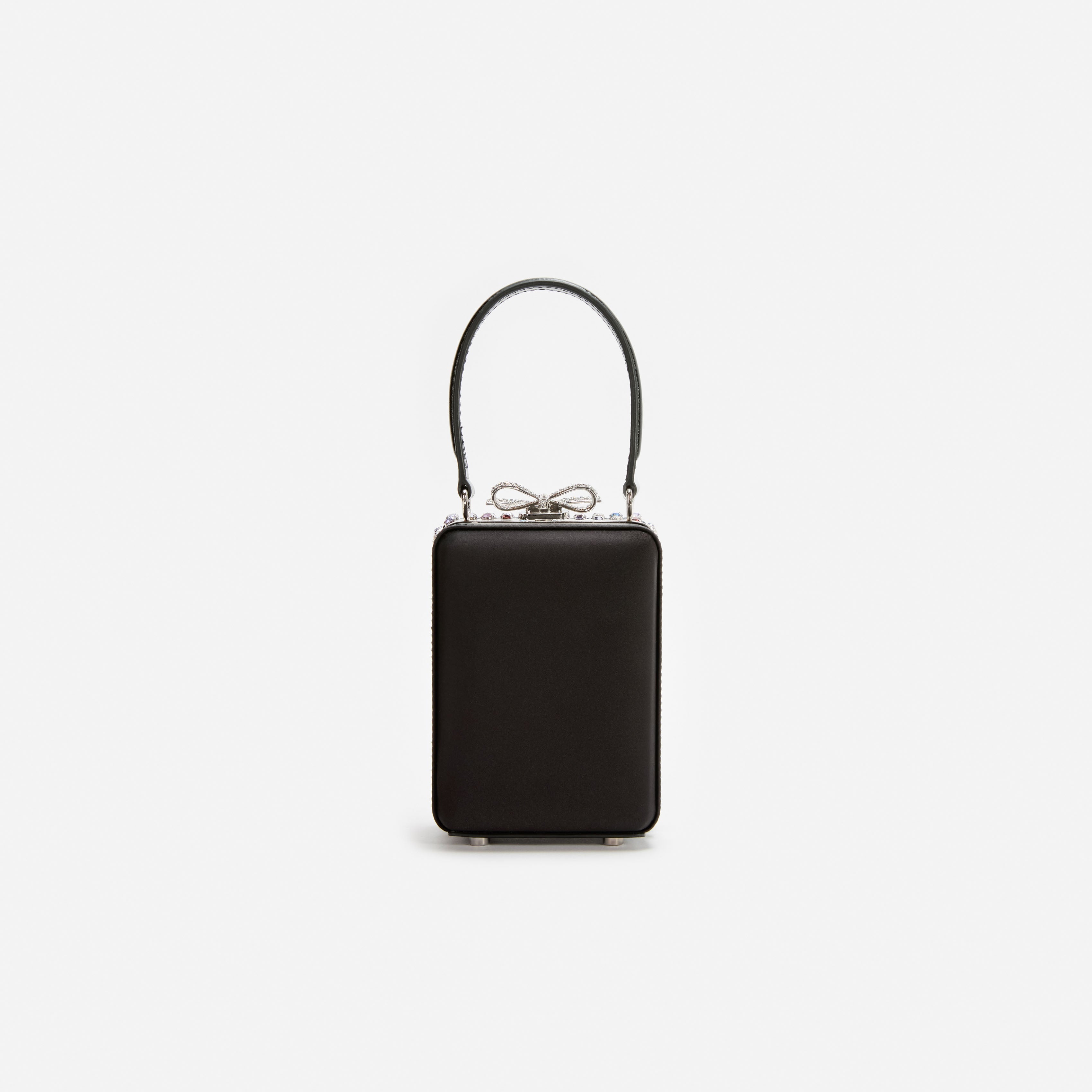 Multi Crystal Chainmail Micro Bag
