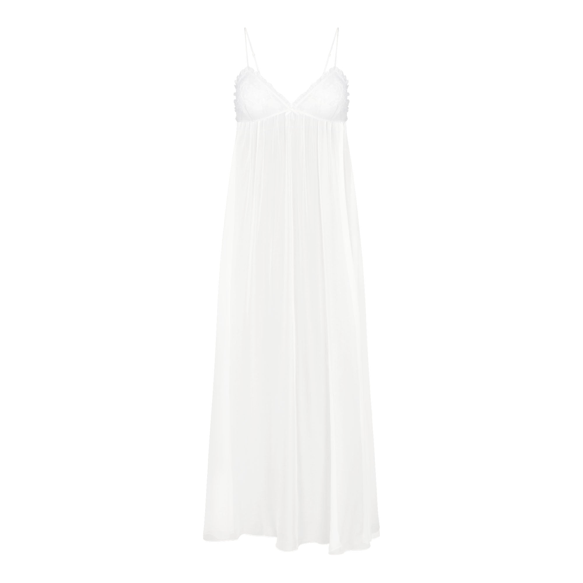 Skims Romance Long Slip Dress