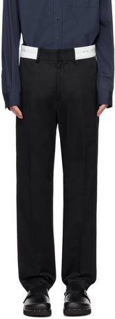 Black Sartorial Trousers