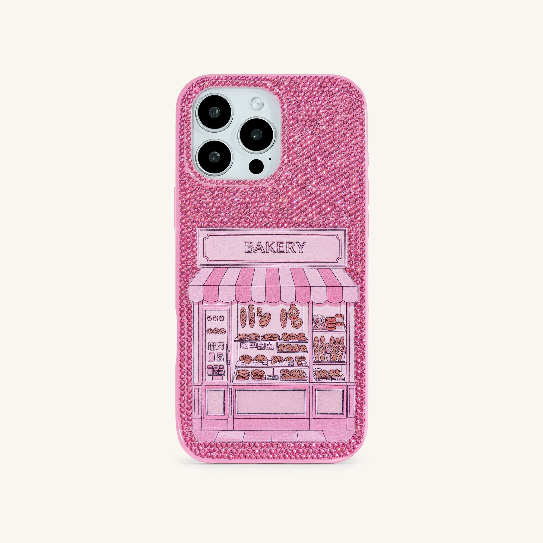 Bakery Phone Case - Multicolor Pink