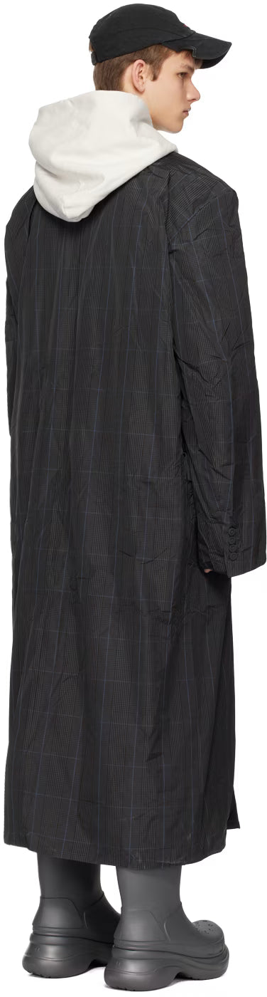 Gray Packable Coat