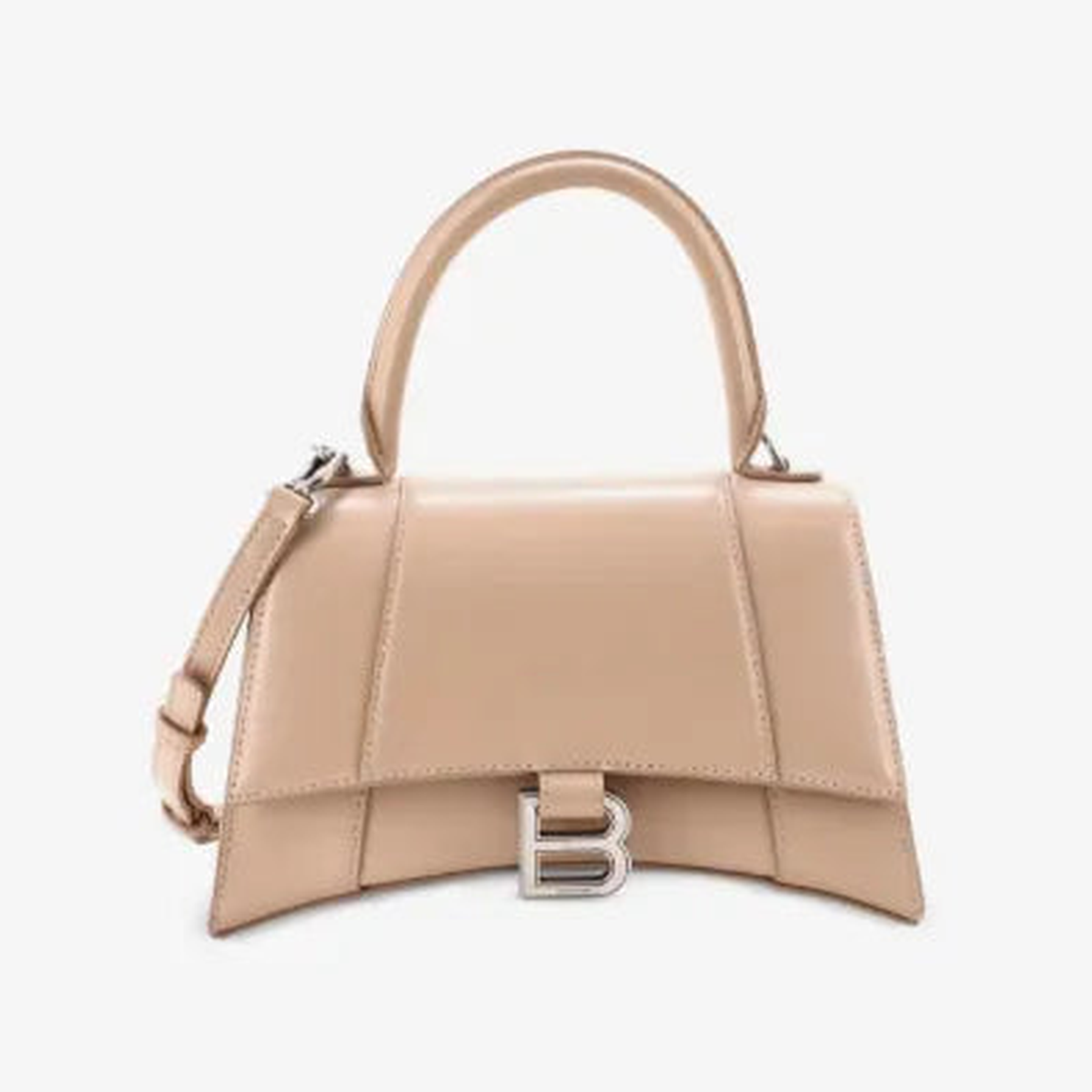 Balenciaga Hourglass Top Handle Bag Leather Small satchel