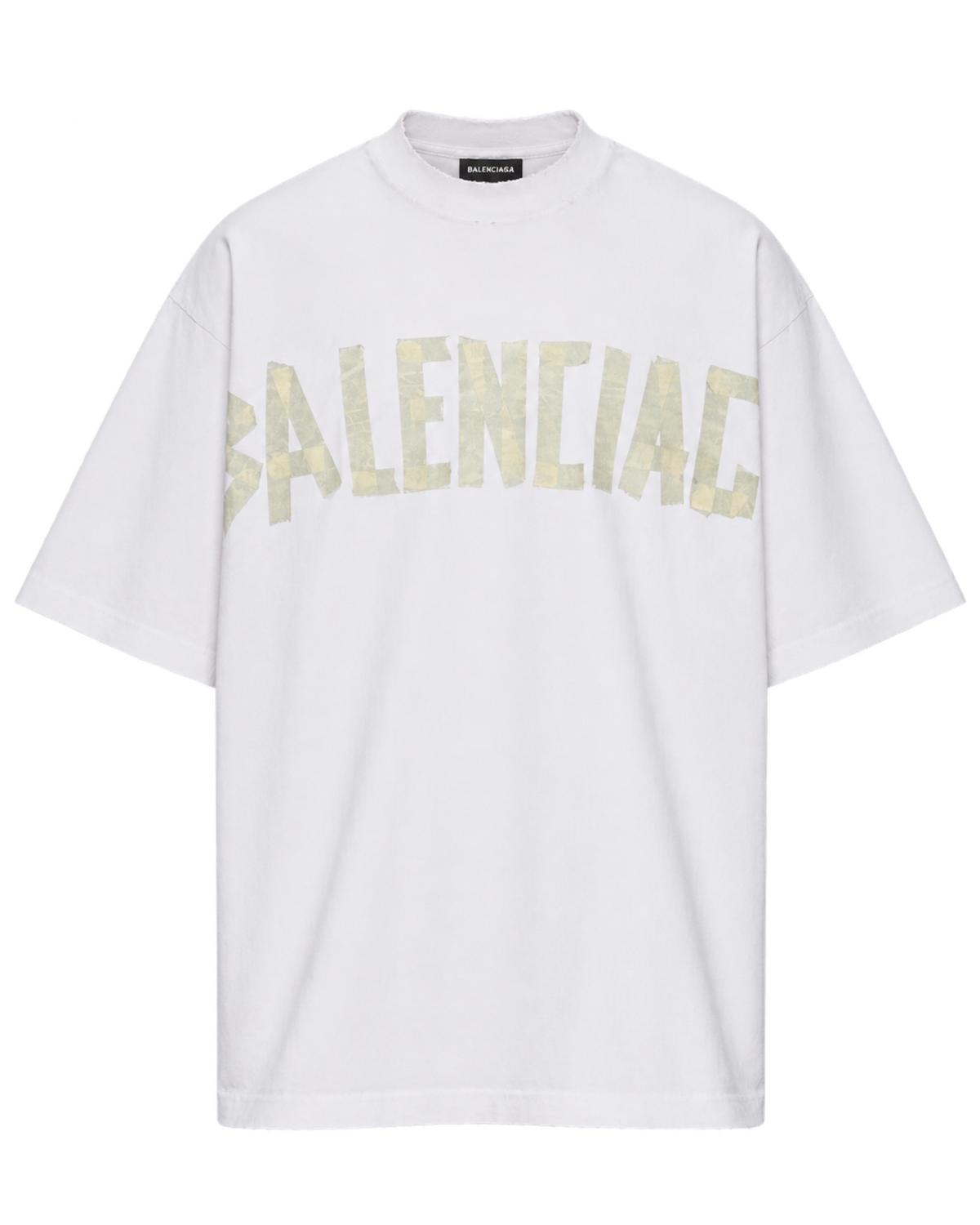 Balenciaga Off-White Tape Type T-Shirt