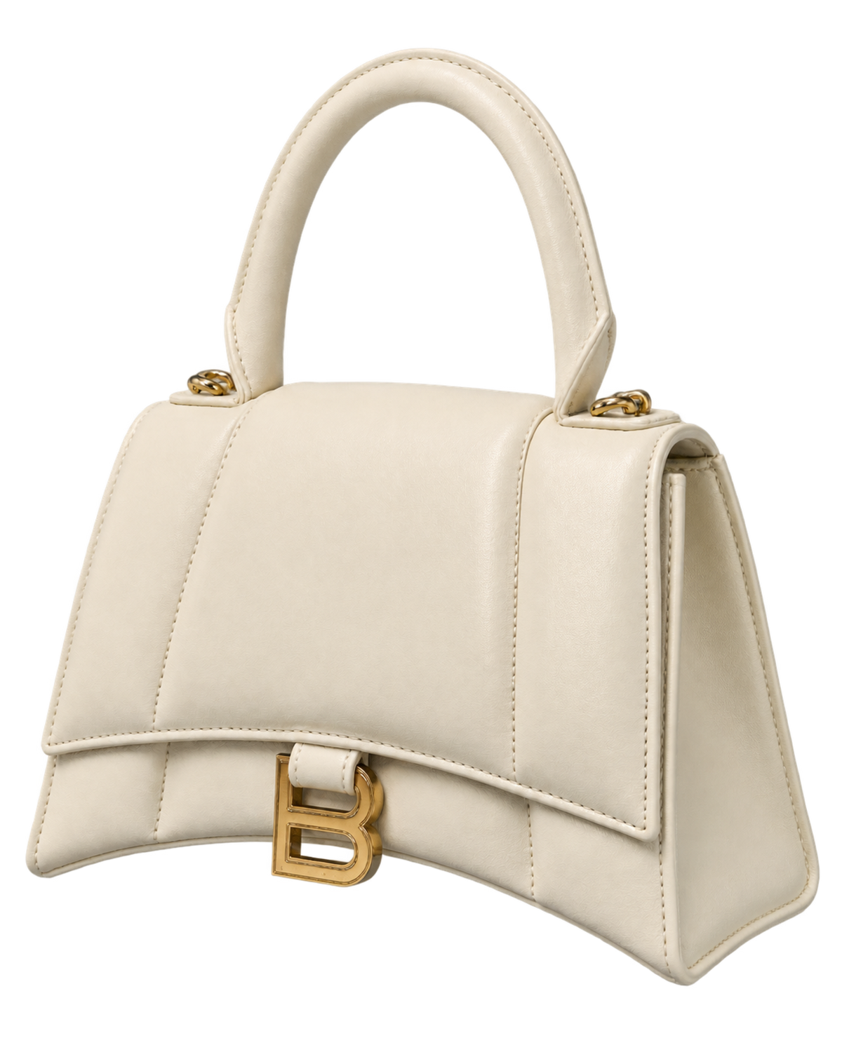 Balenciaga Small Padded Hourglass Top-Handle Bag