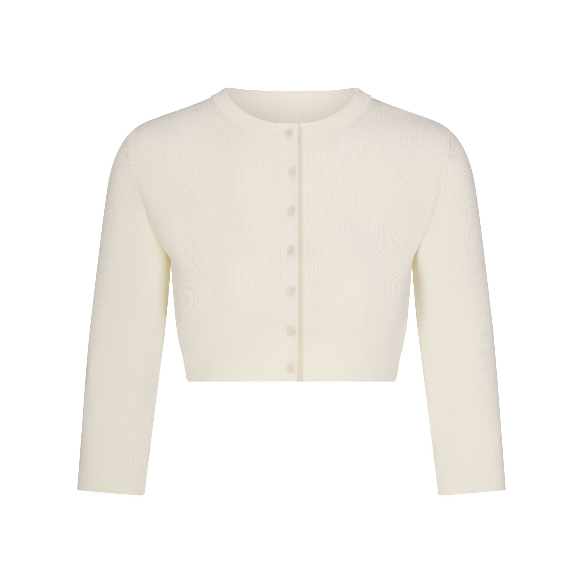 Refined Knit Cropped Cardigan