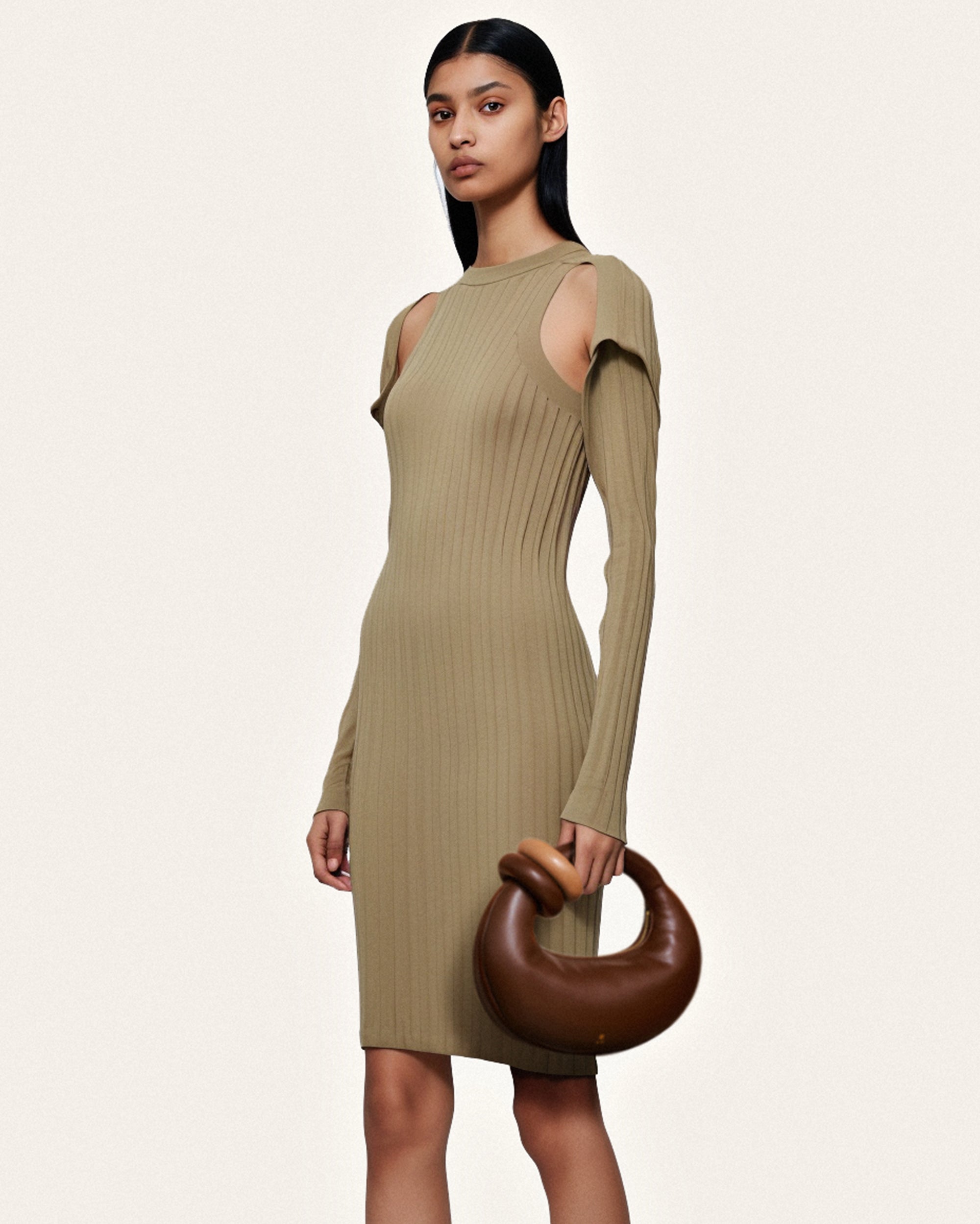 Abacus Top Handle Bag - Grass Green