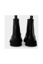 Alexander McQueen Punk Ankle Boots - Black/White Leather