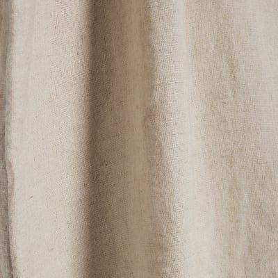 Beige Linen Blend Short Sleeve T-Shirt