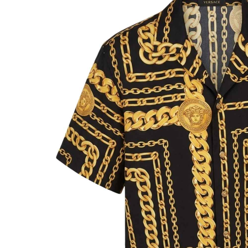 Versace silk shirt