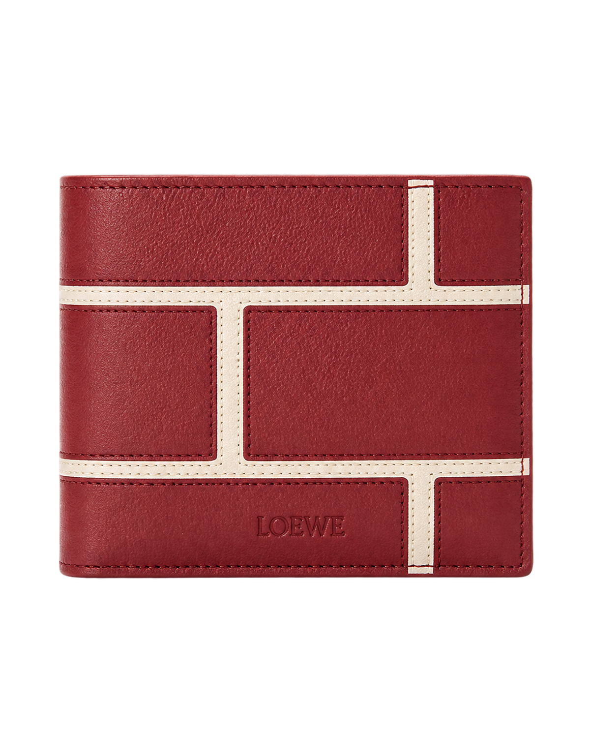 Bifold wallet in classic calfskin