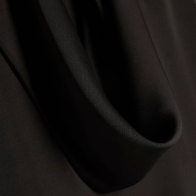 Black Cowl Neck Boxy T-shirt